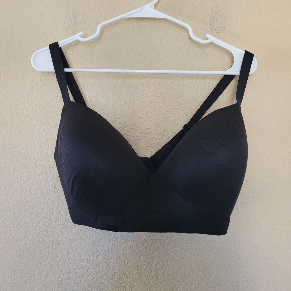 Soma Black Seamless Wireless Bra